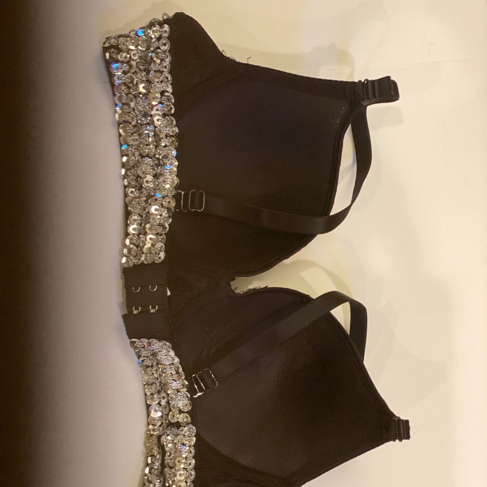 SOLD SOLD Sequin BLING  Concert party sexy Bra - Picture 7 of 8
